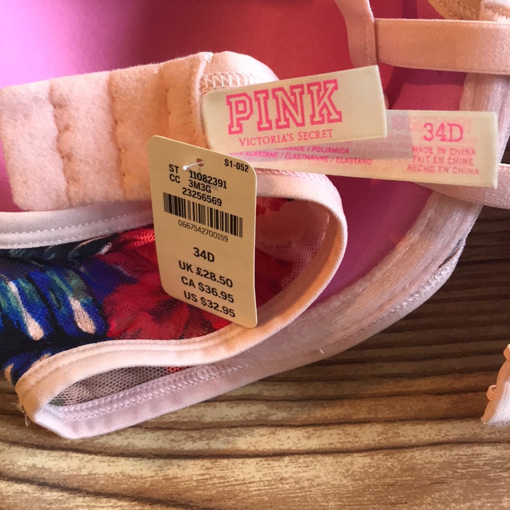 Pink bra - Picture 3 of 4